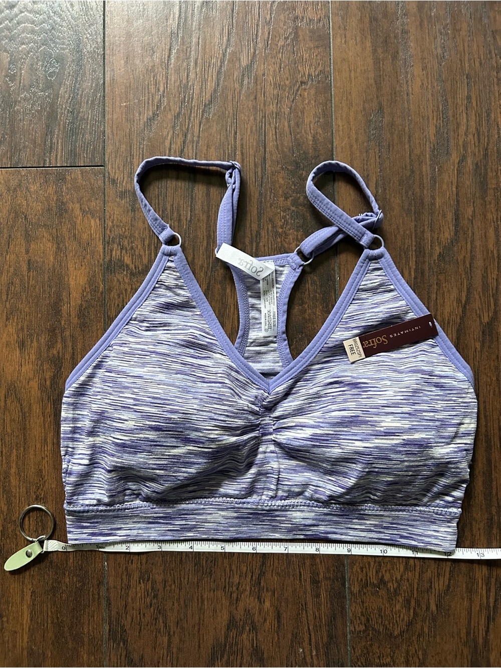 Sofra Intimates Women Seamless Sports Bra